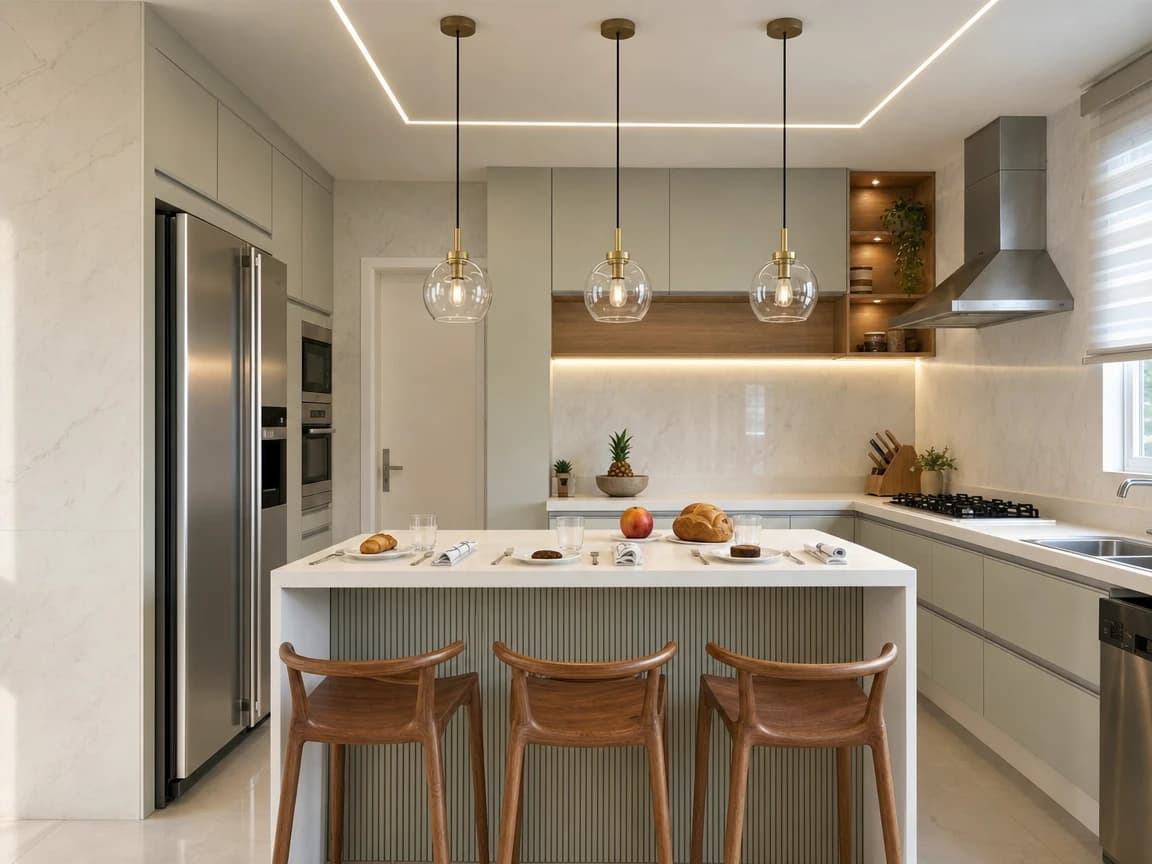 Cozinha da Penthouse