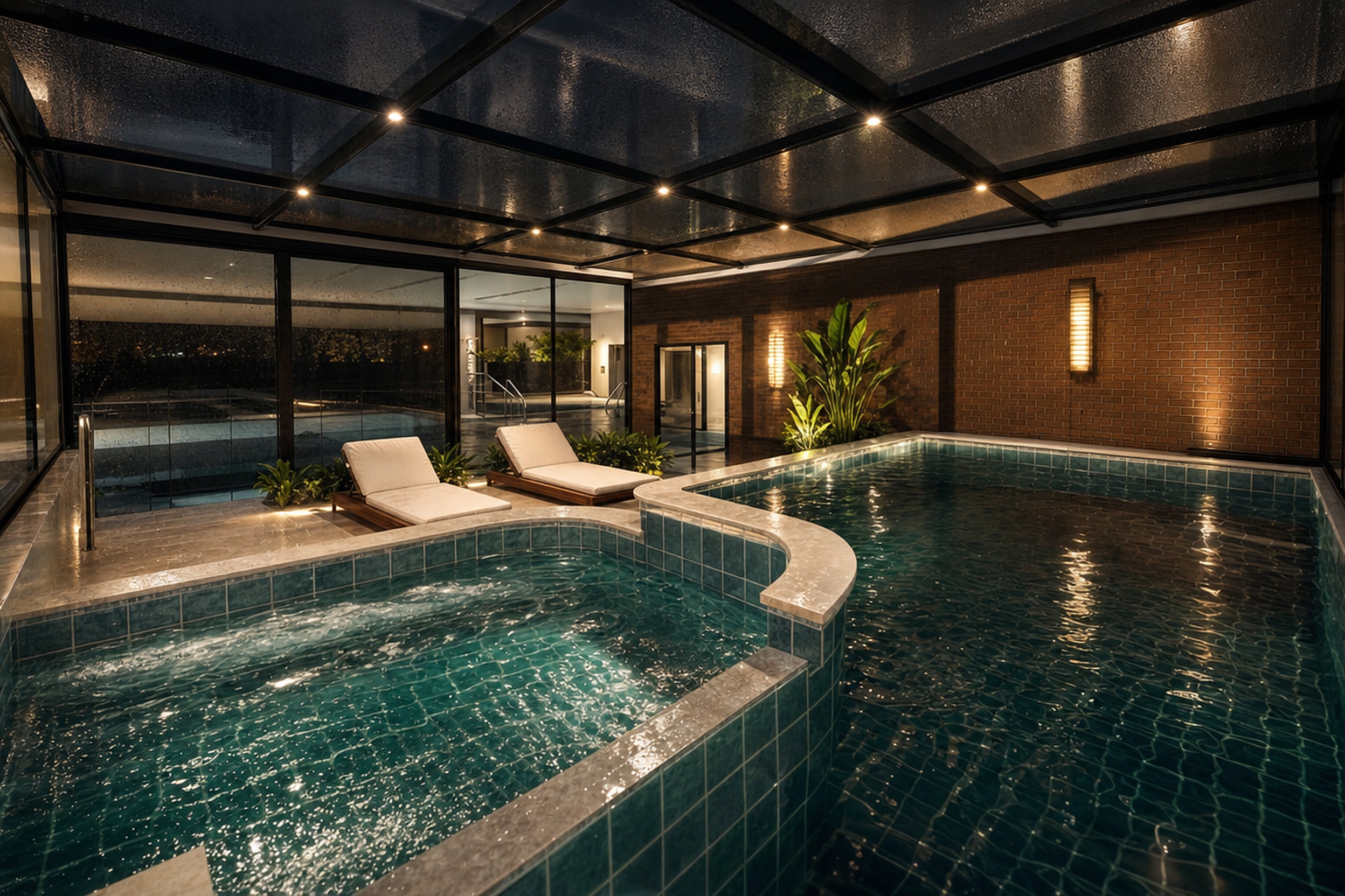 Piscina do Upper Nest
